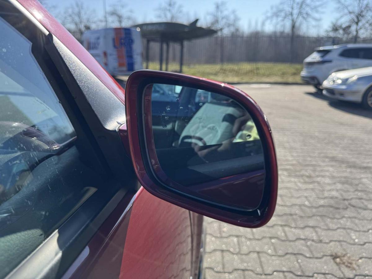 VW Golf 4 original Au&szlig;enspiegel rechts elektrisch verstellbar LC3K Canyonred Bj.2000